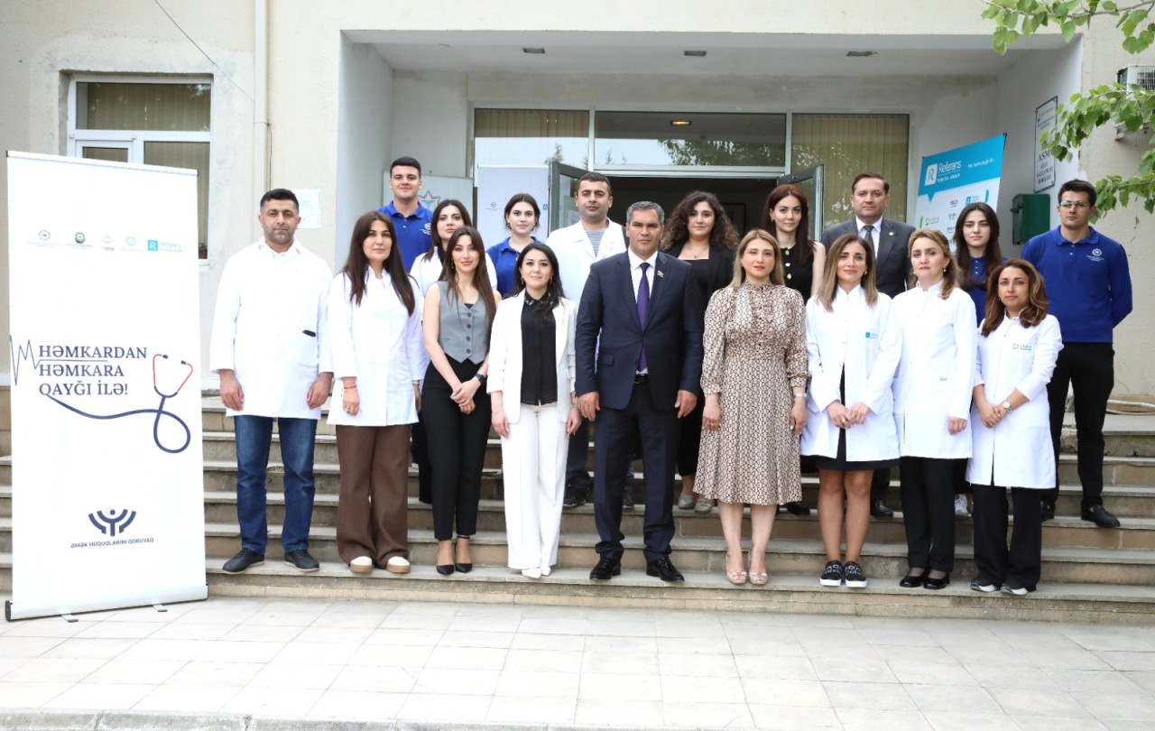 “Həmkardan həmkara qayğı ilə” sosial layihəsi davam edir - FOTOLAR